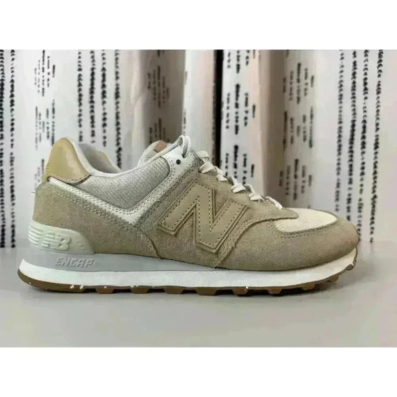 New Balance 574 Incense / Angora ML574AA2 Men’s Size 7.5 MFG 2021 Suede ENCAP - Picture 6 of 15